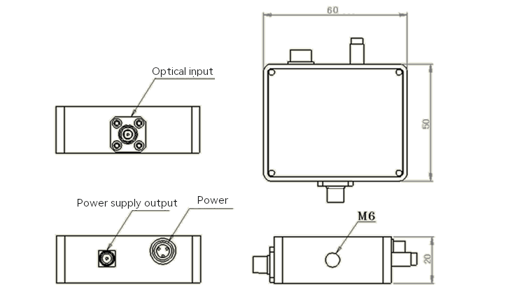 QP-PT 40GHz high-speed light detection module