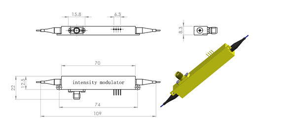 QP-PT 40GHz high-speed light detection module